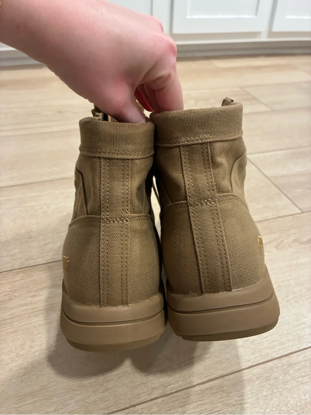 NEW GORUCK Men’s Jedburgh Rucking Boots Canvas Tan Size 10.5